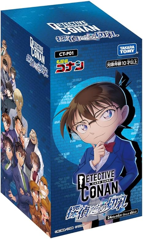 Detective Conan TCG CT-P01 Case-Booster 01 CAJA 探偵たちの切札  Trump de los detectives  2024