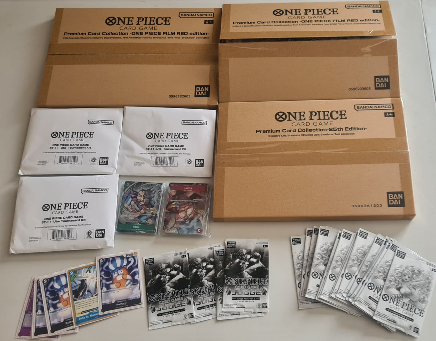 Colección completa de One Piece TCG (venta a comisión)