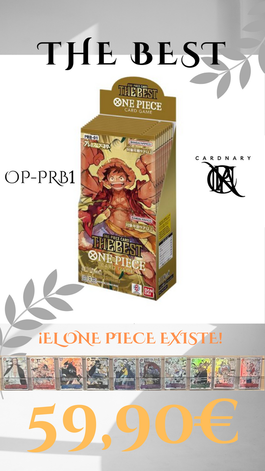 One Piece TCG PRB-01 "The Best" | Japanese Premium Booster BOX | ESTRELLA | 2024